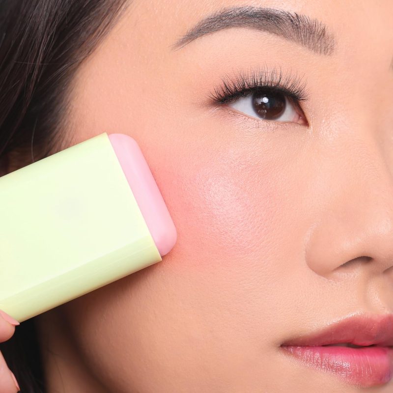 Pixi On-the-Glow Blush - CheekTone, pH Reactive Hydrating Tinted Moisture Blush Stick - Image 3
