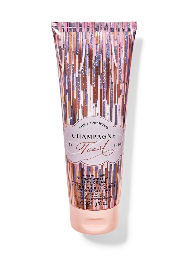 BATH AND BODY WORKS-CHAMPAGNE TOAST BODY CREAM