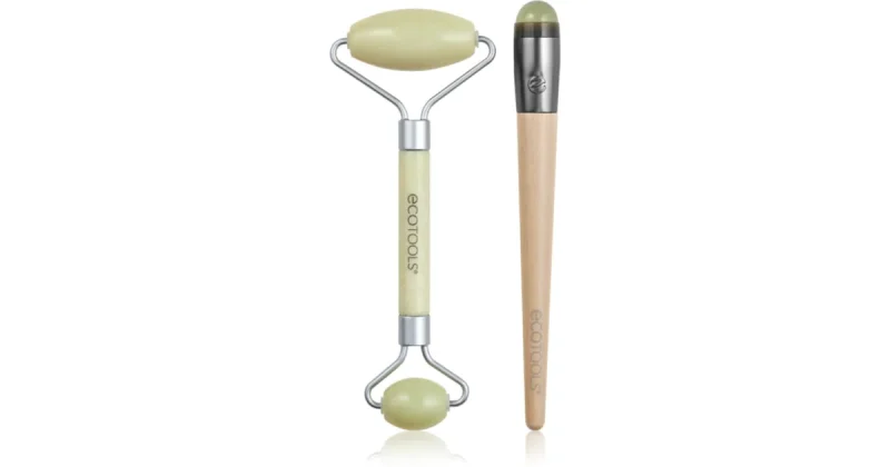 ECOTOOLS CLEAN AND BEAUTY PLANET JADE ROLLER DUO