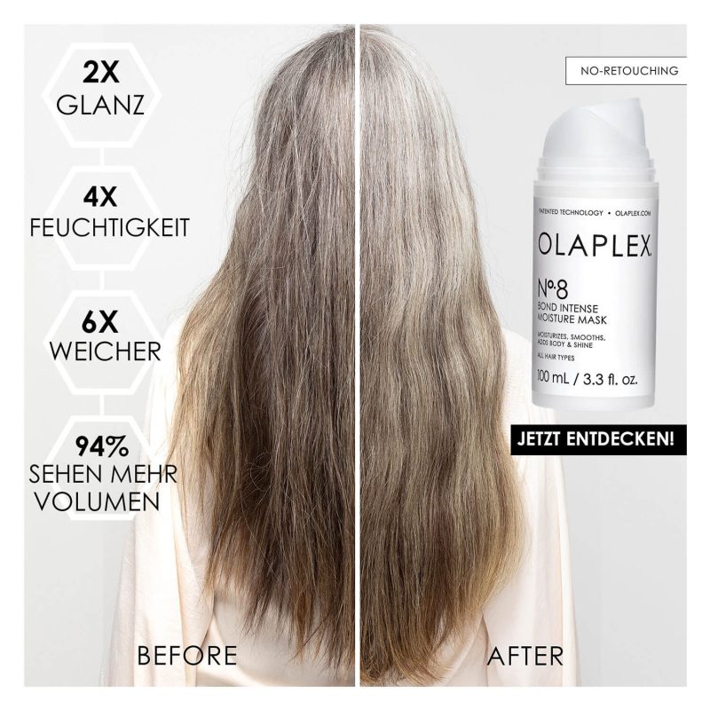 OLAPLEX N8 BOND INTENSE MOISTURE MASK -HYDRATE , LISSE-ALL HAIR TYPES - Image 2