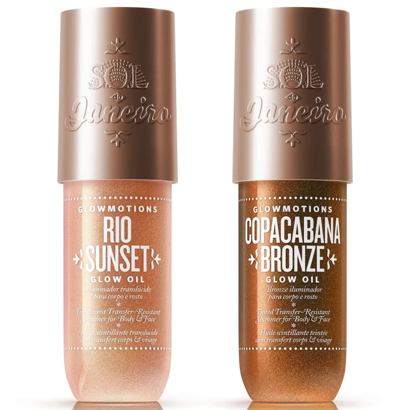 GLOWMOTIONS GLOW OIL SET RIO SUNSET & COPACABANA BRONZE