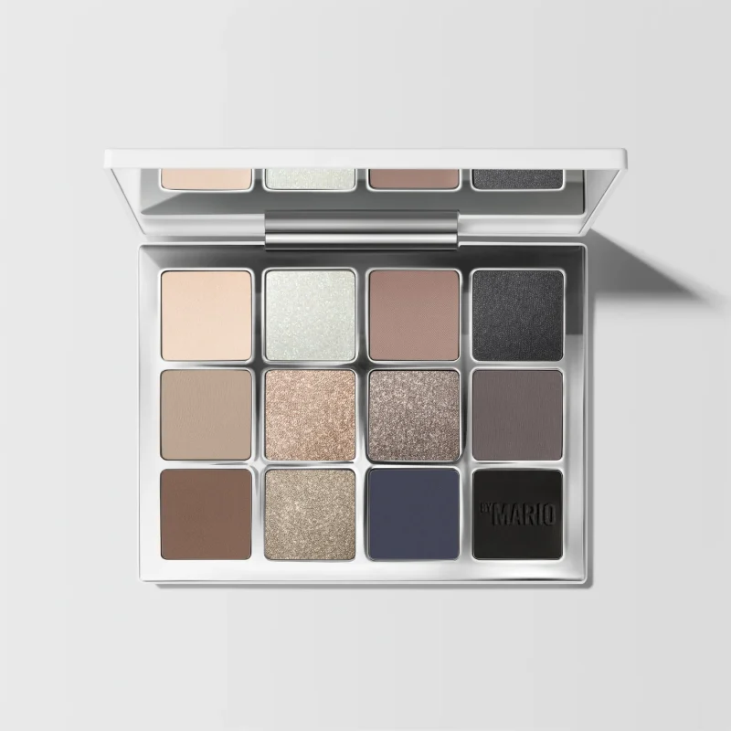 Ethereal Eyes™ Eyeshadow Palette: Moonlight-Mario’s new iconic palette, inspired by moonlight. 12 universal neutral shades create ultimate versatile Ethereal looks with 4 finishes.