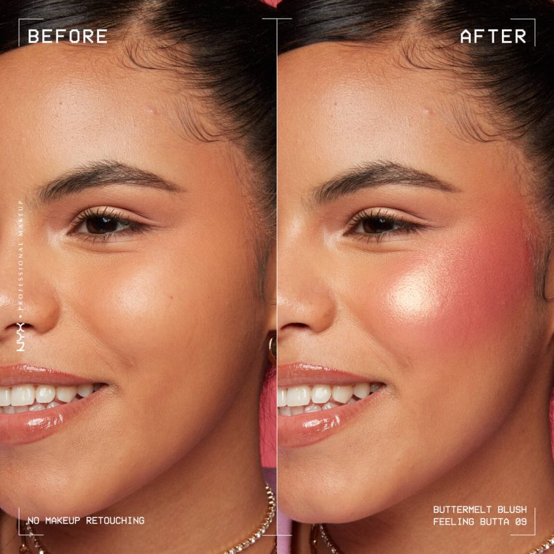 NYX BUTTER MELT BLUSH FEELING BUTTA 09 - Image 2