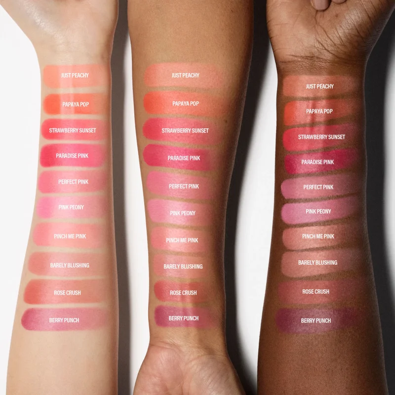 MAKE UP BY MARIO Soft Pop Plumping Blush Veil A weightless cream blush balm made with hyaluronic acid to hydrate and plump skin with a sheer veil of color.Shade: Rose Crush (Spiced Rose) - Image 3