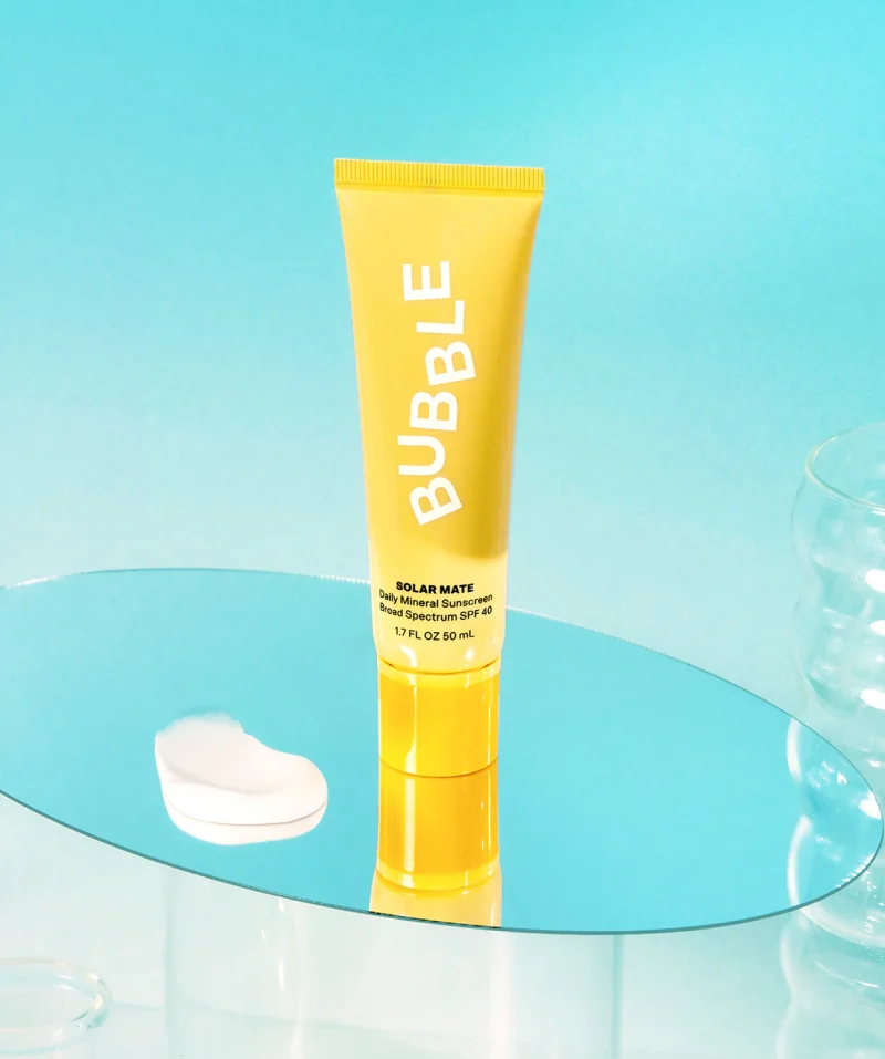 BUBBLE SOLAR MAT DAILY MINERAL SUNSCREEN BROAD SPECTRUM SPF 40 - 50ML
