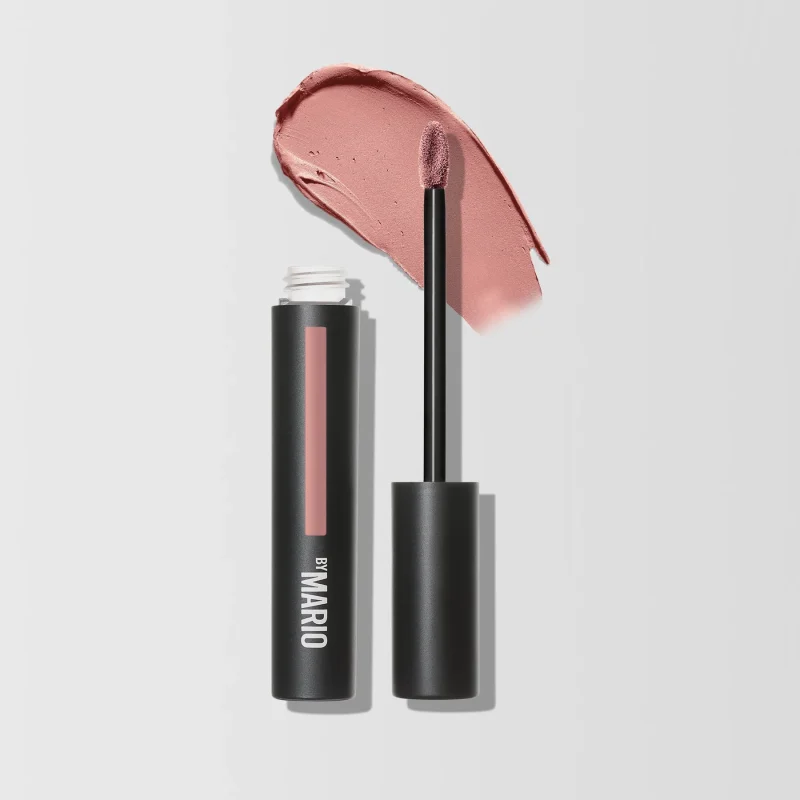 MAKEUP BY MARIO Ultra Suede® Cozy Lip Creme A satin matte lip cream that comfortably cushions lips while blurring and smoothing.Shade: Nude Suede (Light Beige Nude)