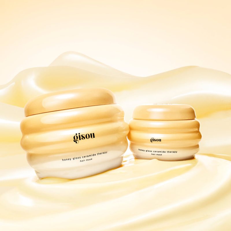 GISOU Honey Gloss Ceramide Therapy Hair Mask-75 ml - Image 3