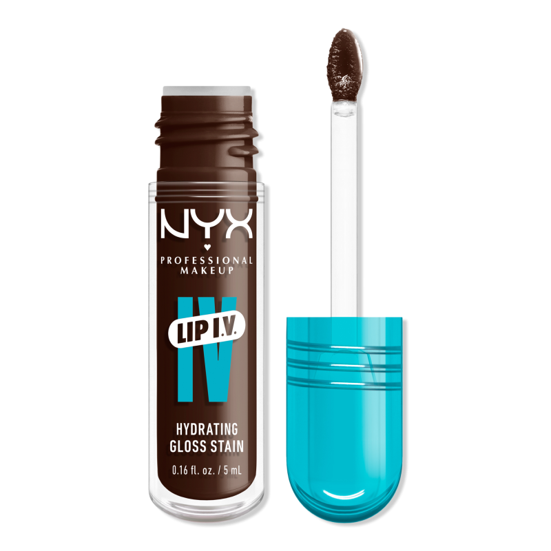 NYX LIP IV HYDRATING GLOSS SERUM - ESPRESSO SOAK