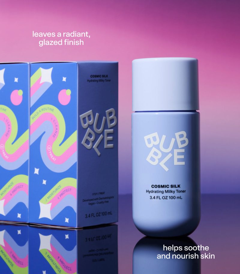 BUBBLE Cosmic Silk Hydrating Milky Toner100ML - Image 4