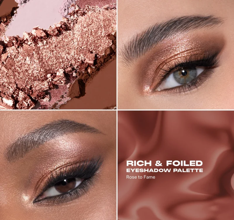 MORPHE Rich & Foiled Artistry Palette-Rose to Fame - Image 3
