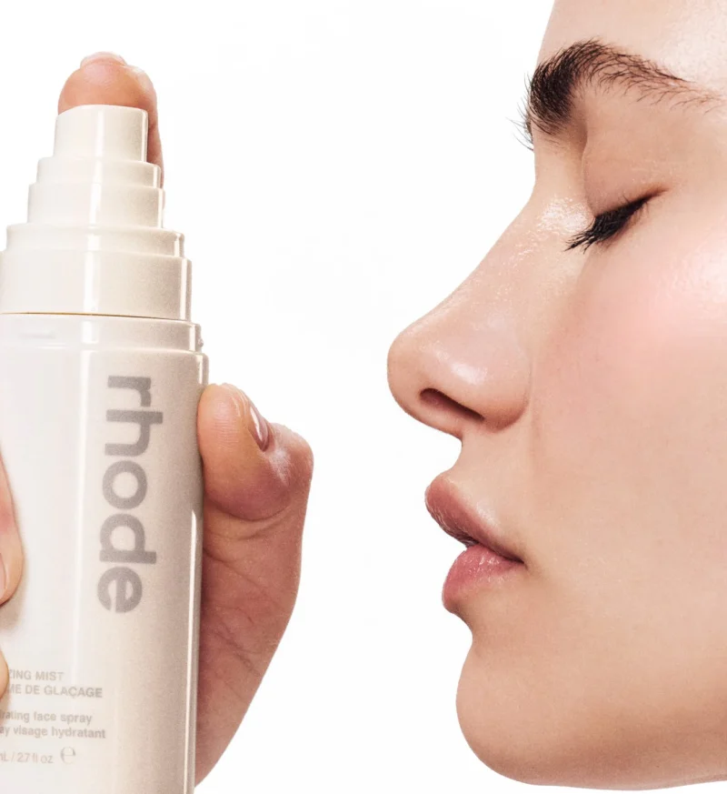 RHODE glazing mist HYDRATING FACE SPRAY-80ML - Image 3