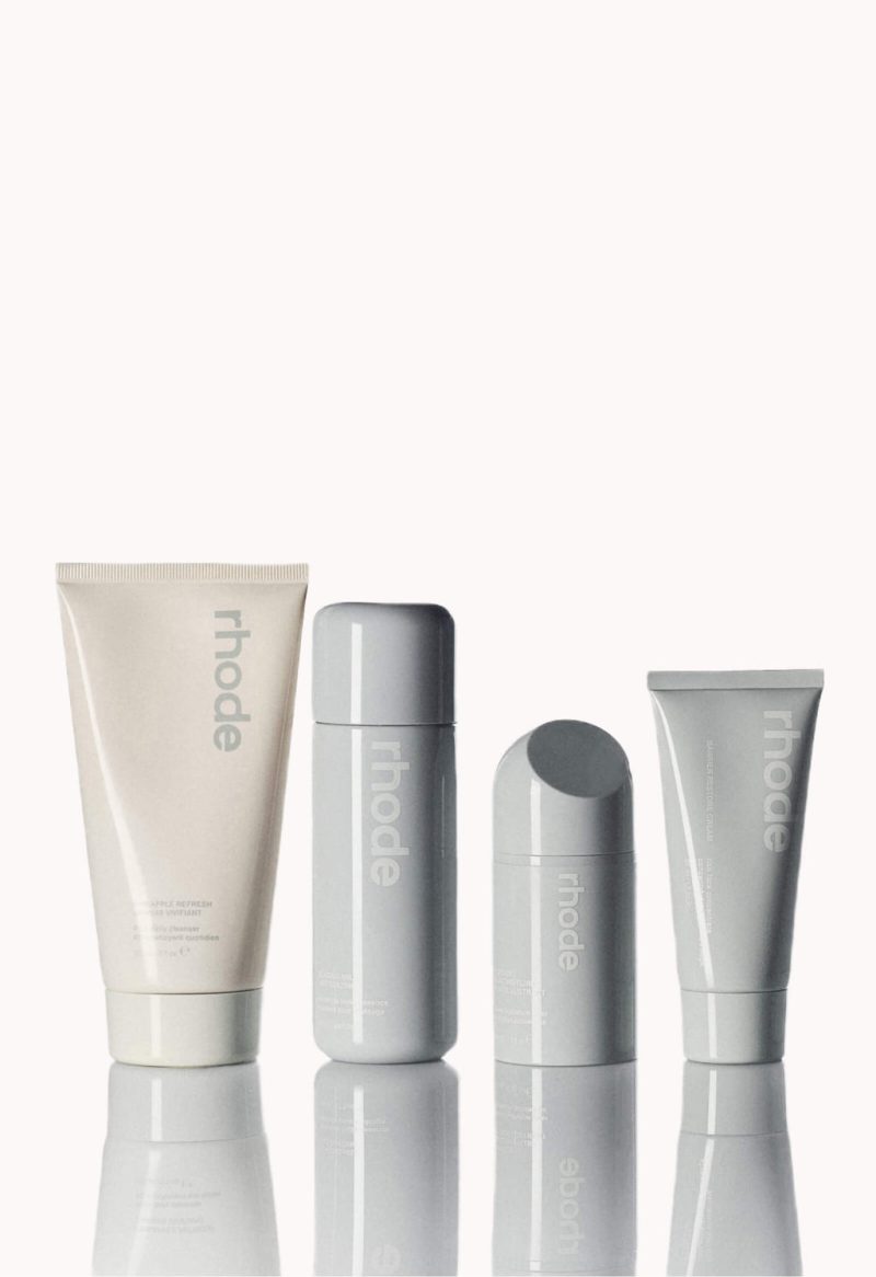THE RHODE KIT, Pineapple Refresh, Glazing Milk, Peptide Glazing Fluid, and Barrier Restore Cream - Image 3