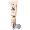 IT Cosmetics  CC+ Nude Glow Lightweight Foundation + Glow Serum with SPF 40 and NiacinamideColor: Light Medium