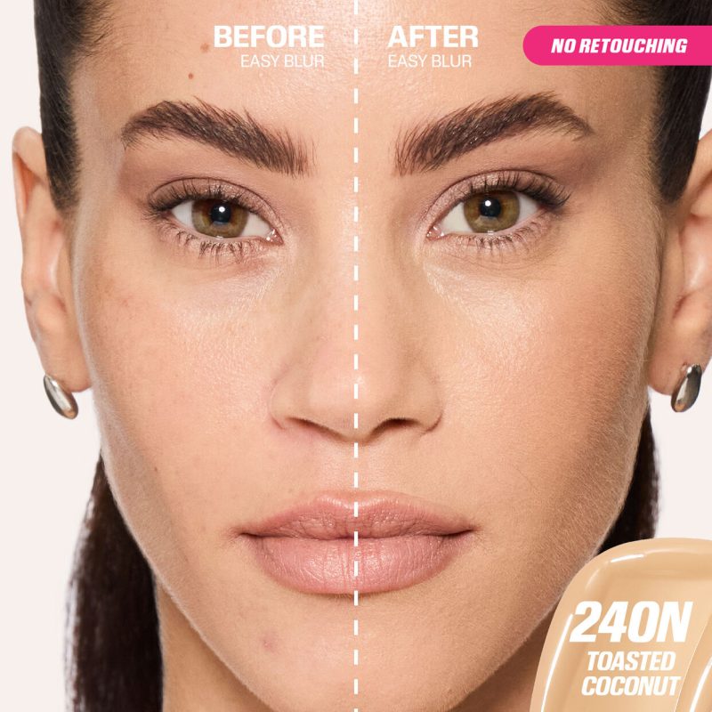 Easy Blur Natural Airbrush Foundation with Niacinamide TOASTED COCONUT 240N- 30ML - Image 2