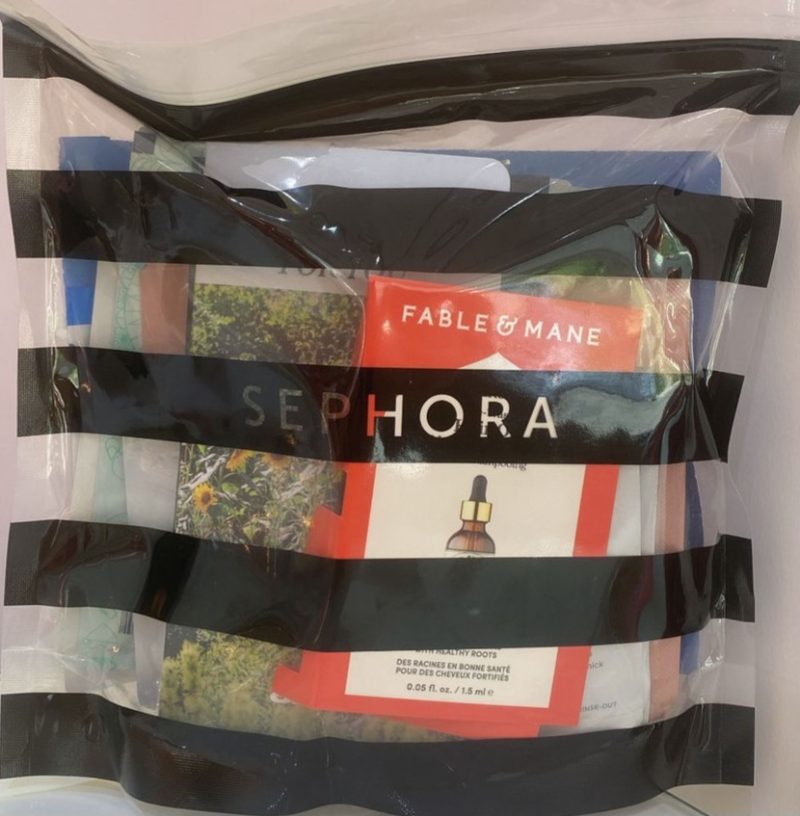 SEPHORA HAIR CARE SET 9 pieces- AMIKA,K18,LOREAL,NUTRAFOL,DAE,FABLE&MANE,VEGAMOUR& more