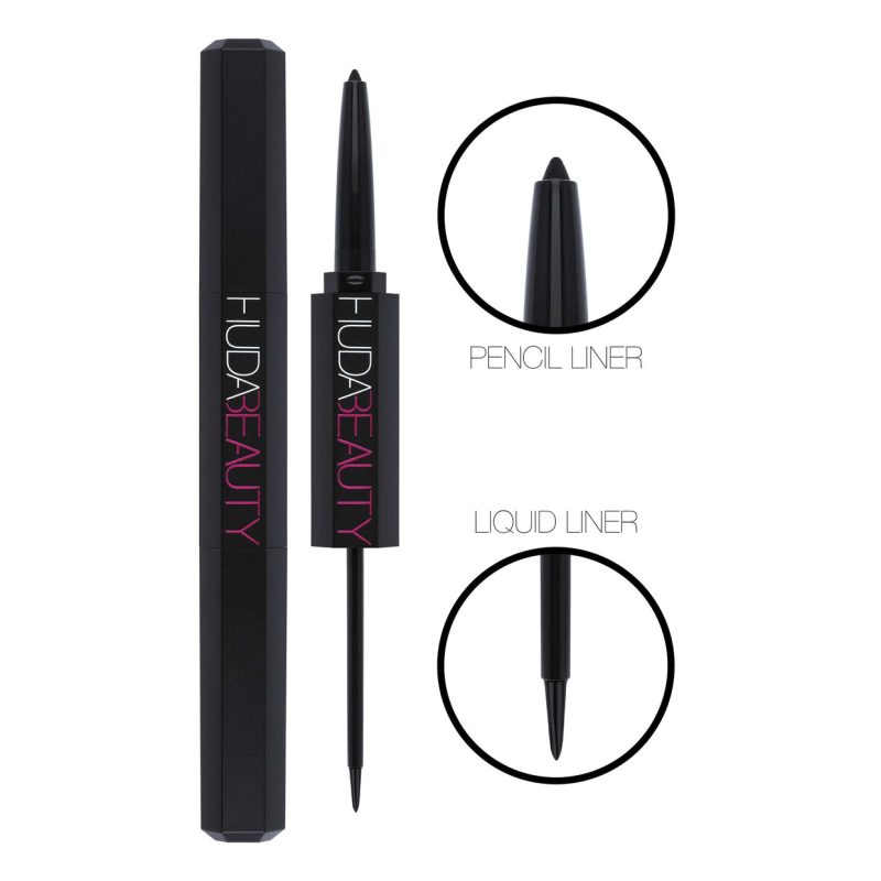 HUDA BEAUTY Life Liner Double Ended Eyeliner Liquid & Pencil