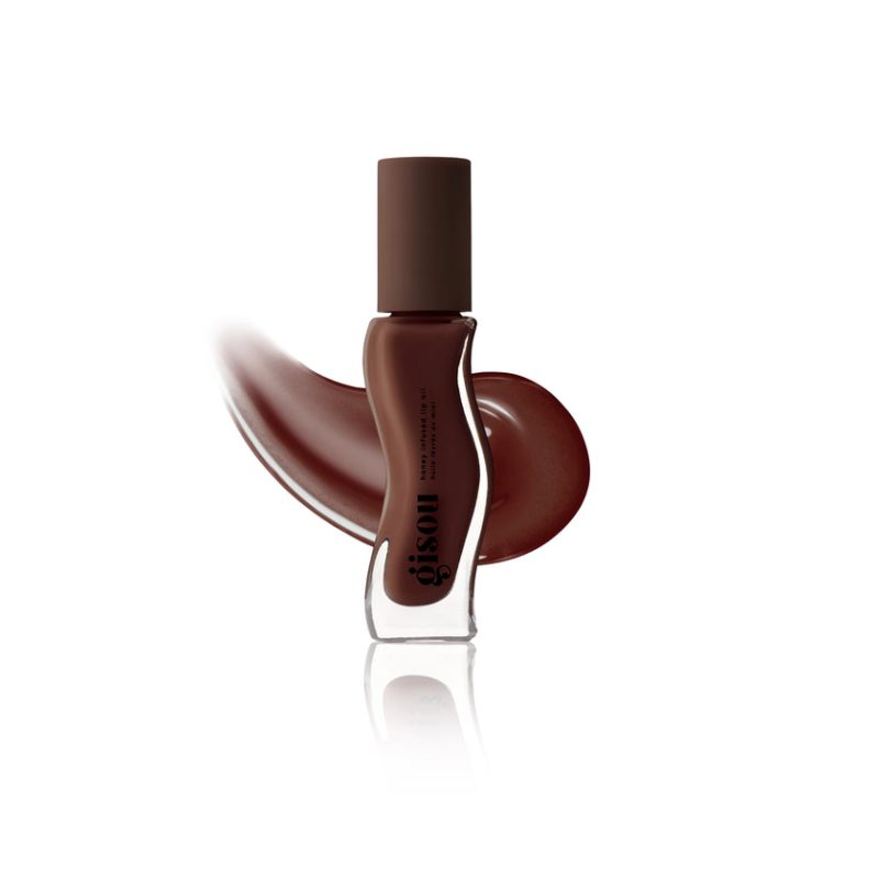 GISOU Honey Infused Lip Oil Fall Edition-MILKY MOCHA - Image 2