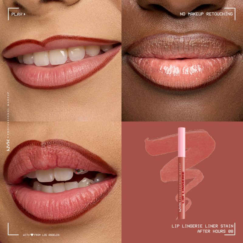 NYX Lip Lingerie Lip Liner Stain-AFTER HOURS - Image 2