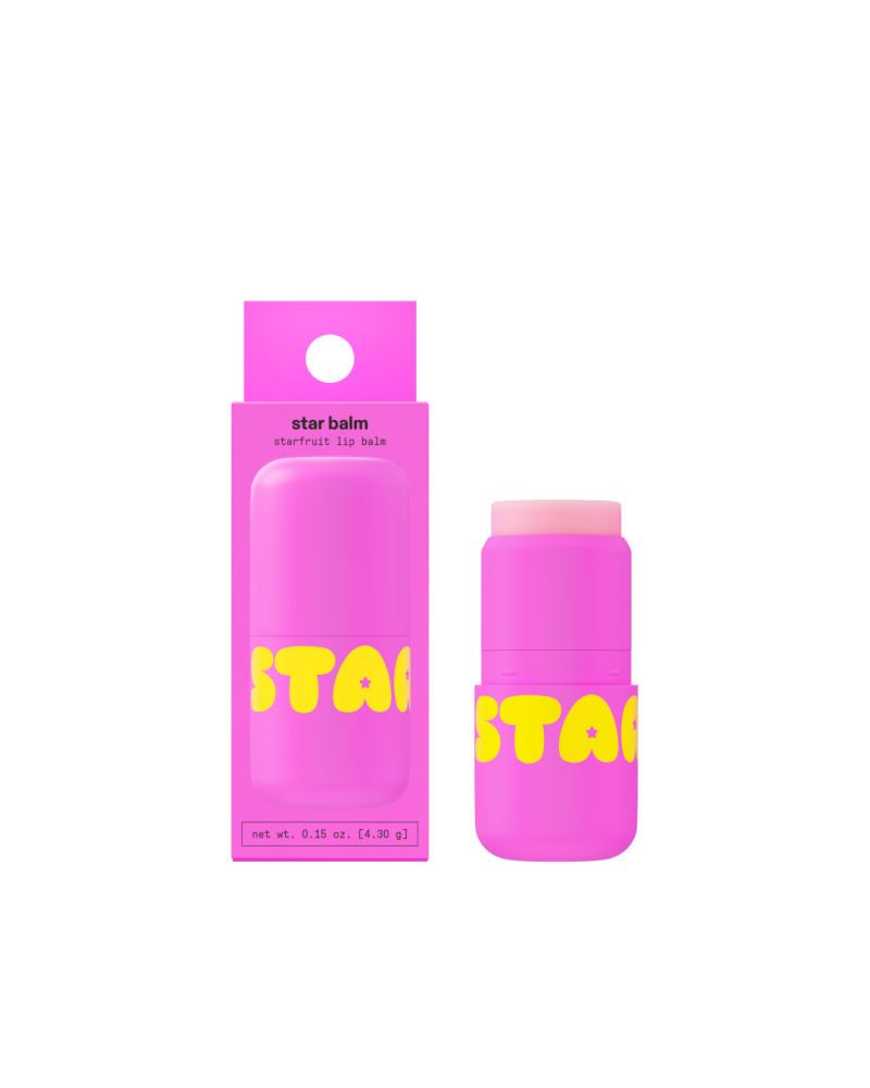 STAR balm starfruit hydrating lip balm in delish flavors classic