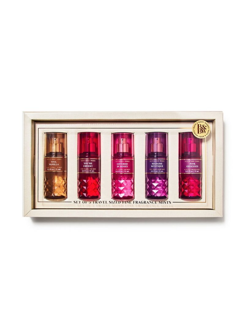 BATH AND BODY SET OF 5 FRAGRANCES