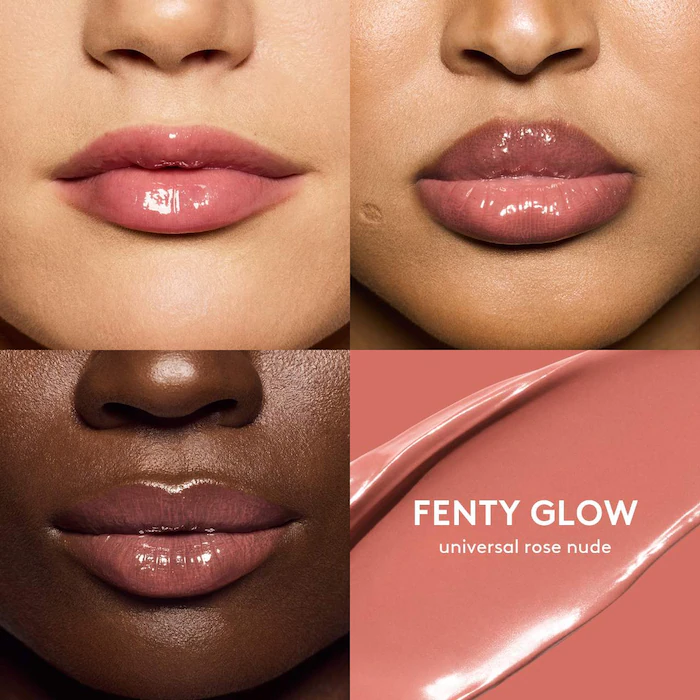 Fenty Beauty by Rihanna  Gloss Bomb Cream Color Drip Lip CreamColor: Fenty Glow - universal rose nude - Image 2