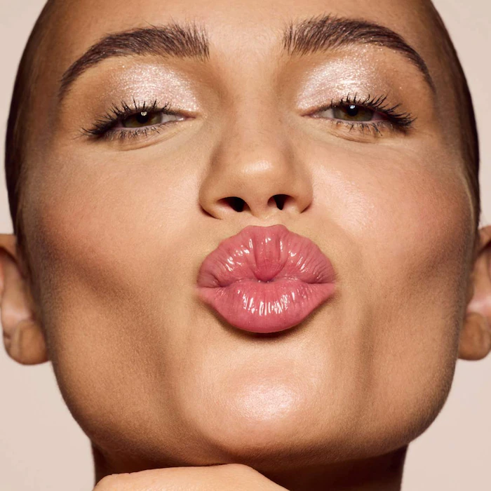 Fenty Beauty by Rihanna  Gloss Bomb Cream Color Drip Lip CreamColor: Fenty Glow - universal rose nude - Image 3