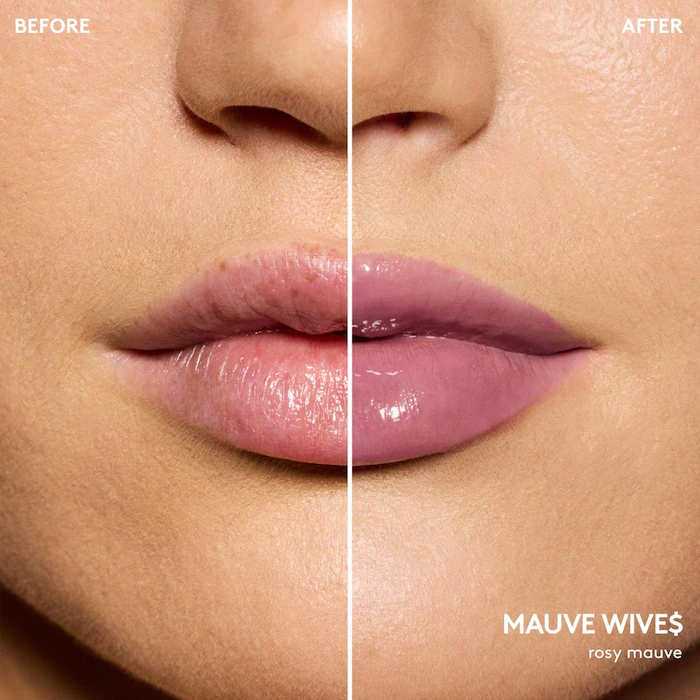 Fenty Beauty by Rihanna  Gloss Bomb Cream Color Drip Lip Cream-Color: Mauve Wive$ - rosy mauve - Image 4