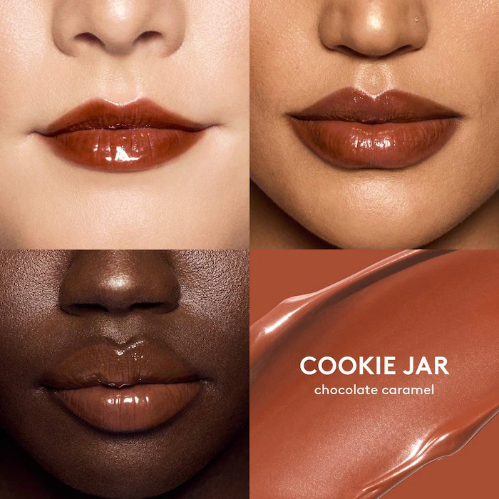 Fenty Beauty by Rihanna  Gloss Bomb Cream Color Drip Lip Cream-Color: Cookie Jar - chocolate caramel - Image 2