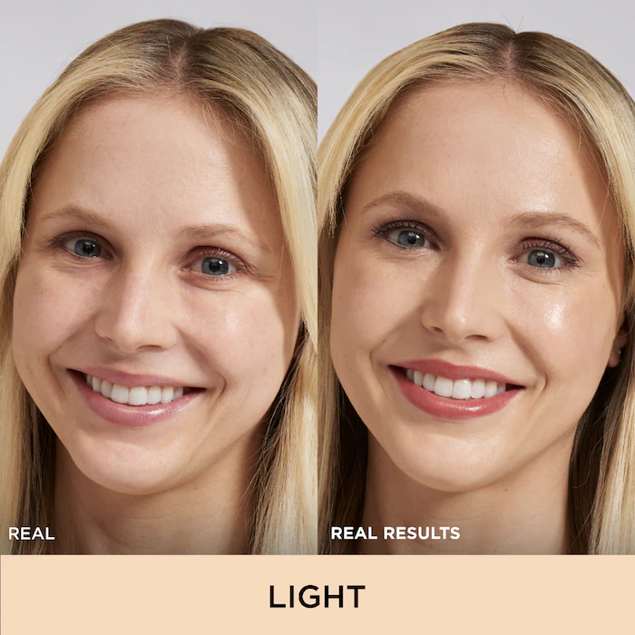 IT Cosmetics  CC+ Nude Glow Lightweight Foundation + Glow Serum with SPF 40 and NiacinamideColor: Light - light complexion with warm yellow undertone - Image 2