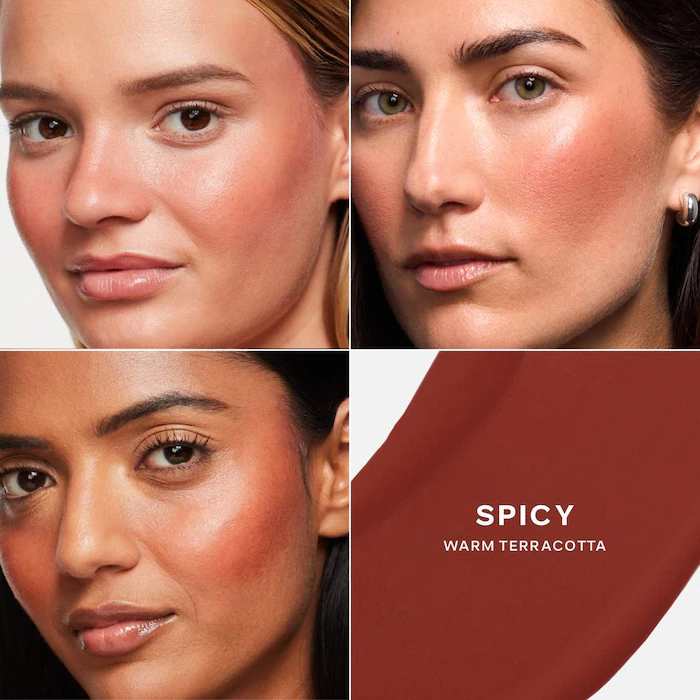 Saie  Dew Blush Liquid Cream Blush-SPICY - Image 3