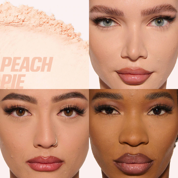 HUDA BEAUTY  Easy Bake Blurring Loose Baking & Setting Powder-PEACH PIE - Image 3