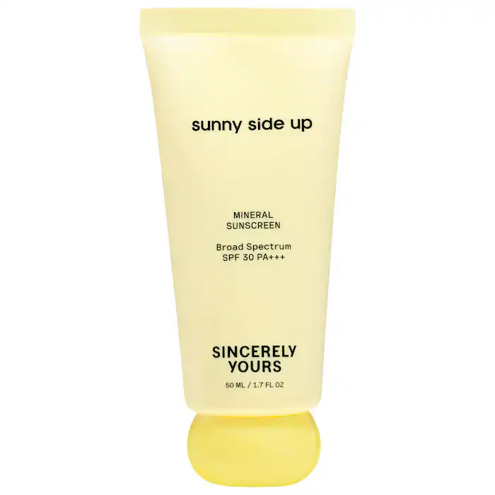 Sincerely Yours  Sunny Side Up Hydrating Mineral Sunscreen, Broad Spectrum Protection SPF 30 PA+++-50ML