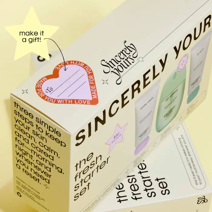 Sincerely Yours  Fresh Starter 3 Piece Skincare Set - Image 4
