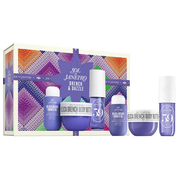 SOL DE JANEIRO  Drench & Dazzle Delícia Drench™ Body Routine Gift Set