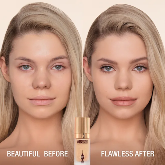 CHARLOTTE TILBURRY AIRBRUSH FLAWLESS FOUNDATION- 5 COOL - Image 2