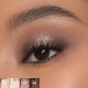 MORPHE ChromaPlus 6-Pan Eyeshadow Palette-Rich Glitch - Image 5