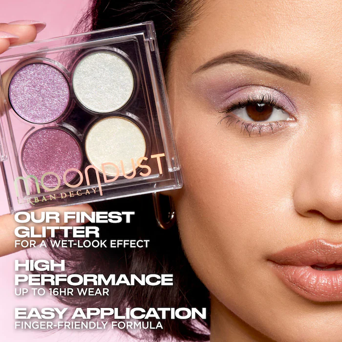 Urban Decay  Moondust Quad Glitter Eyeshadow Palette - Image 4
