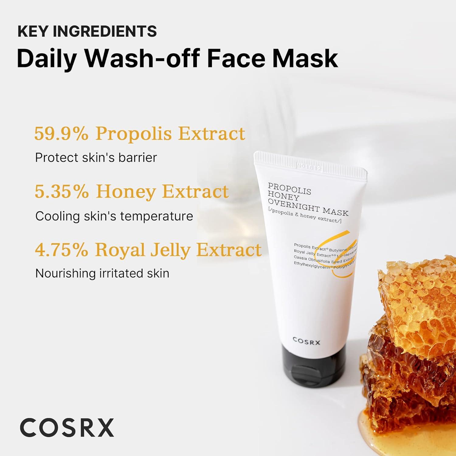 COSRX Full Fit Propolis Honey Overnight Mask - Image 2