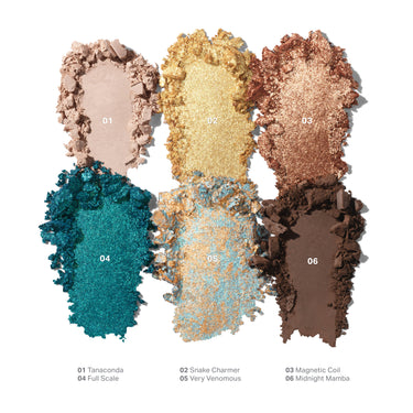 MORPHE ChromaPlus 6-Pan Eyeshadow Palette-Python Code - Image 3