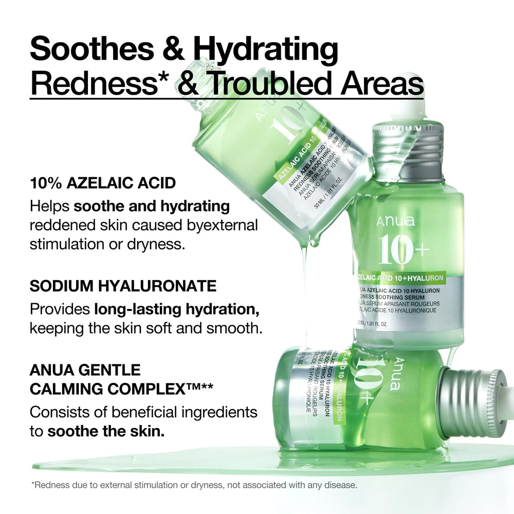 ANUA Azelaic Acid 10 Hyaluron Redness Soothing Serum - Image 7