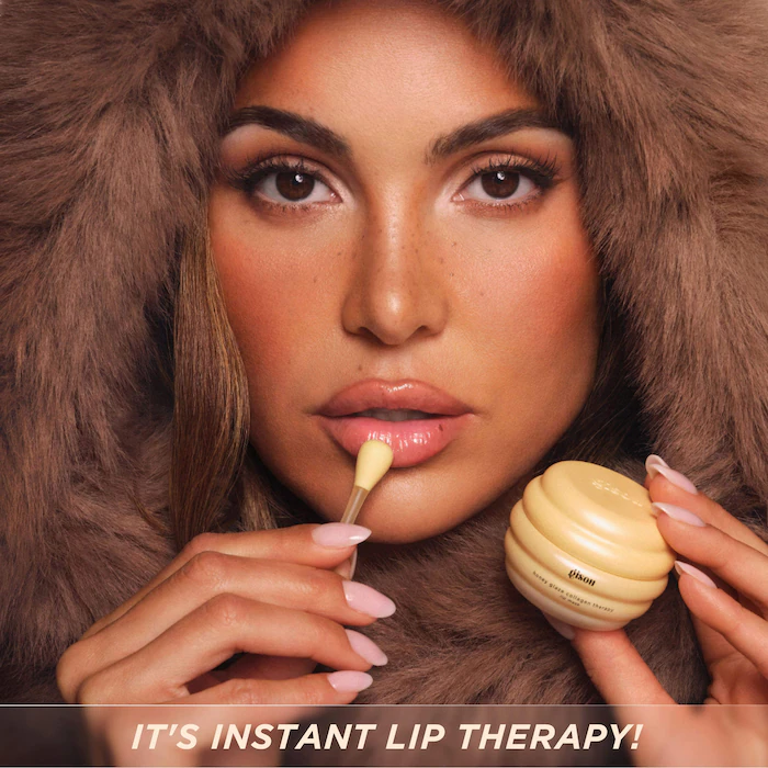 Gisou Honey Glaze Collagen Therapy Lip Mask - Image 3